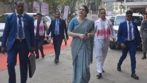 ‘Pak link’ৰ সৈতে গৌৰৱ গগৈক জড়িত কৰাৰ চেষ্টা অসম মুখ্যমন্ত্ৰীৰ ভুল ৰাজনীতি: প্ৰিয়ংকা গান্ধী